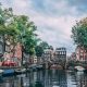 Photo of a canal in the Netherlands